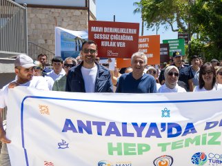 MANAVGAT’TA DENİZ VE KIYILAR İÇİN TEMİZLİK SEFERBERLİĞİ