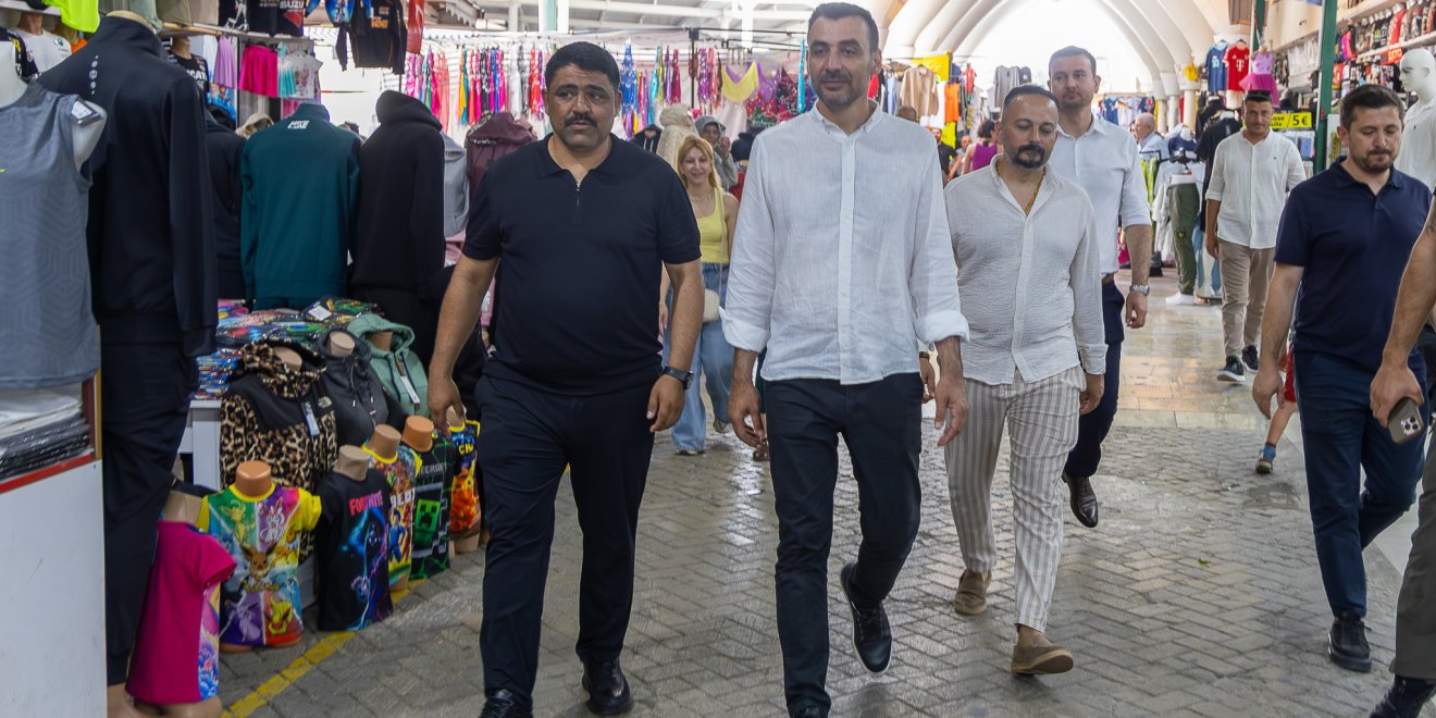 MANAVGAT BELEDİYE BAŞKAN VEKİLİ ÇİÇEK’TEN ESNAF ZİYARETİ