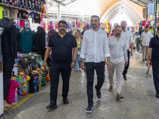 MANAVGAT BELEDİYE BAŞKAN VEKİLİ ÇİÇEK’TEN ESNAF ZİYARETİ