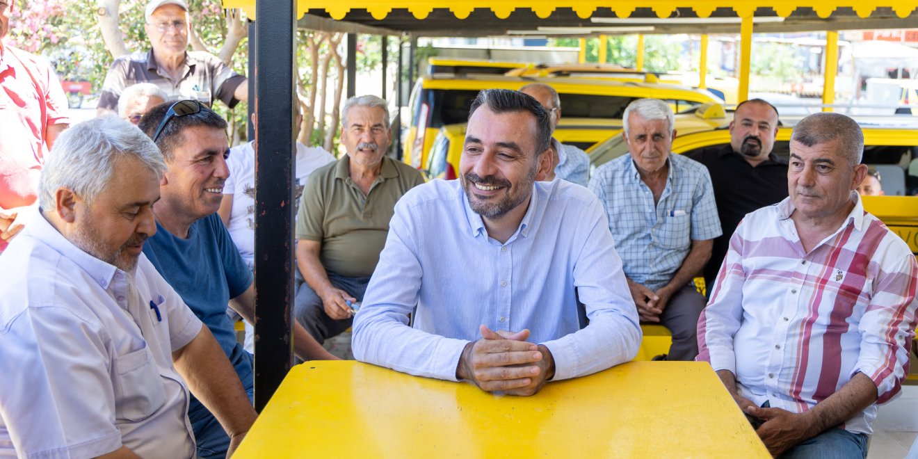 BAŞKAN VEKİLİ AV. MEHMET ÇİÇEK, MANAVGAT ESNAFIYLA BİR ARAYA GELDİ