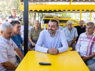 BAŞKAN VEKİLİ AV. MEHMET ÇİÇEK, MANAVGAT ESNAFIYLA BİR ARAYA GELDİ