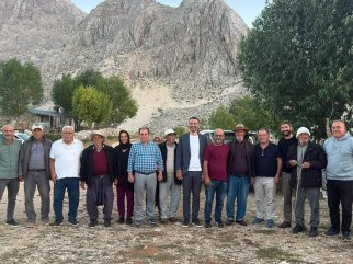 BELEDİYE BAŞKAN VEKİLİ MEHMET ÇİÇEK, YAYLALARDA HEMŞEHRİLERLE BULUŞTU