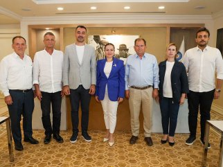 MANAVGAT BELEDİYESİ’NDEN ANTALYA BÜYÜKŞEHİR BELEDİYESİ’NE ZİYARET