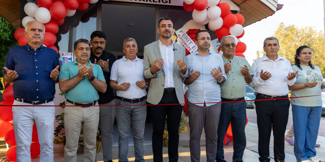 KARACALAR MAHALLESİ MUHTARLIK HİZMET BİNASI HİZMETE AÇILDI