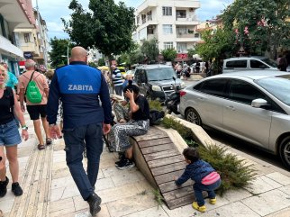 MANAVGAT BELEDİYESİ ZABITA EKİPLERİNDEN SOKAKLARDA DENETİM