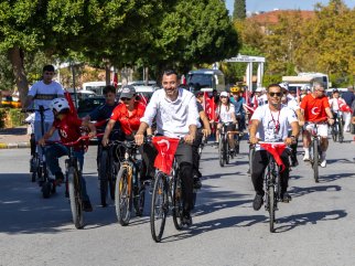 MANAVGAT CUMHURİYET’İN 103. YILI İÇİN PEDAL ÇEVİRDİ