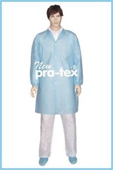 tek kullanımlık mavi önlük