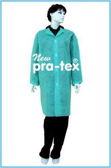 2151 Tek kullanımlık yeşil önlük