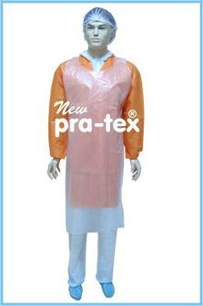 4510 P.E Naylon askılı bağlamalı önlük