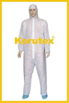 tek kullanımlık kağıt tulum