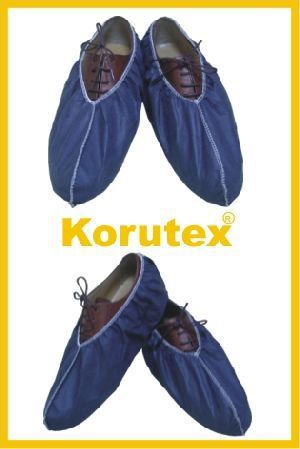 Lacivert tela galoş 9250