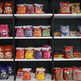 Çersan Kuruyemiş Raflar