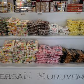 Çersan Kuruyemiş Raflar