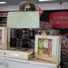 Çersan Kuruyemiş Raflar