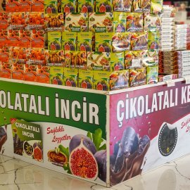 Çersan Kuruyemiş Raflar