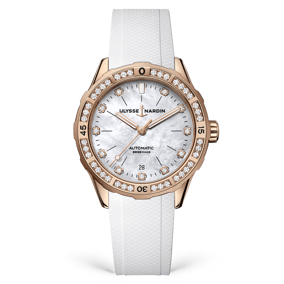 Lady Diver 39mm beyaz