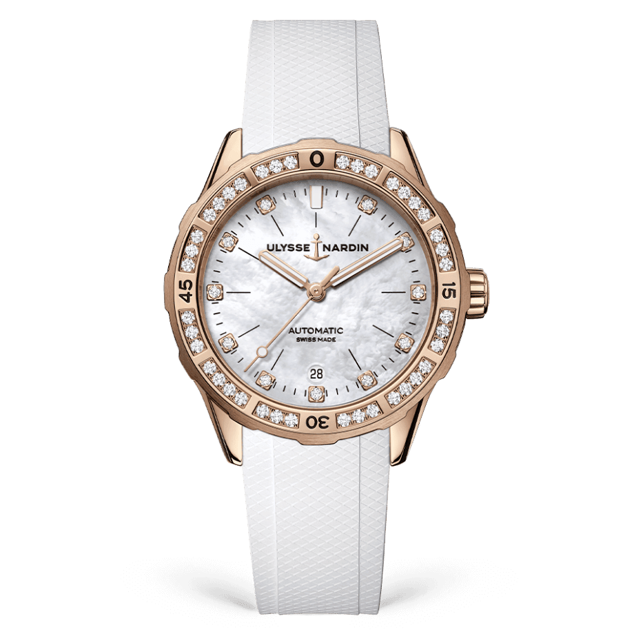 Lady Diver 39mm beyaz