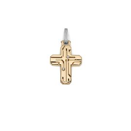 Labirinth Collection Ciondolo. Oro giallo 750‰. Diamanti bianchi P.Ct. 2.