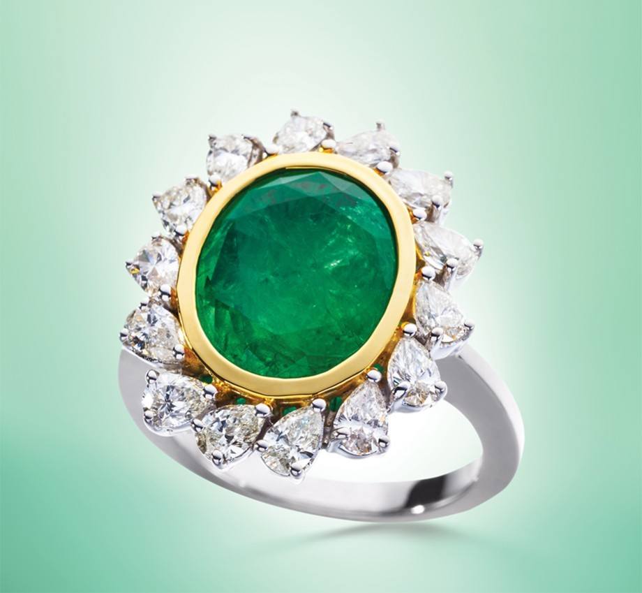 Argos-Mücevher-Yüzük-Yeşil