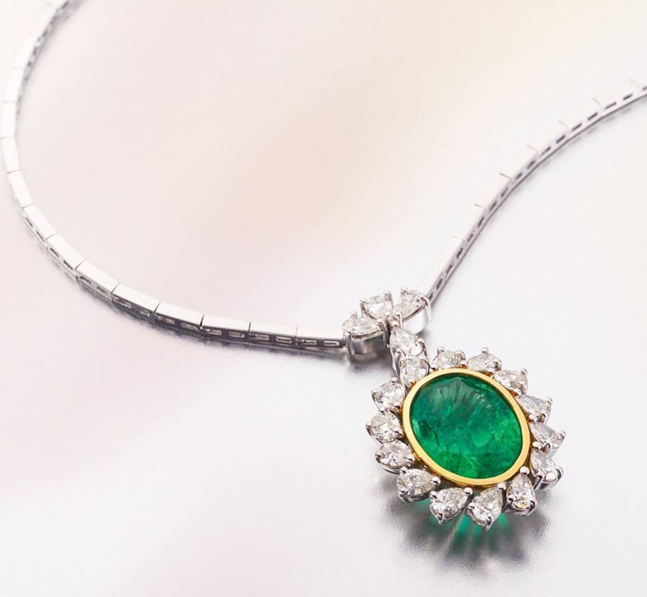 Argos-Mücevher-kolye-yeşil