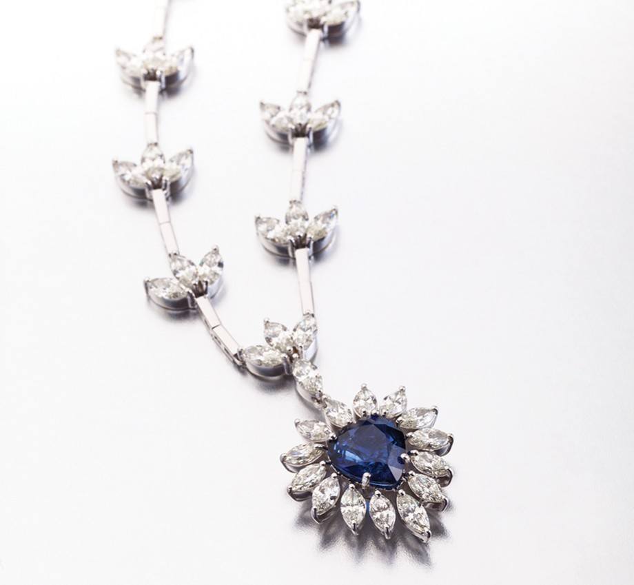 Argos-Mücevher-kolye-mavi