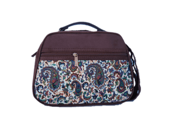 Nitem Süet Terme Kumaş Özel Seri El Omuz Çantası - 136