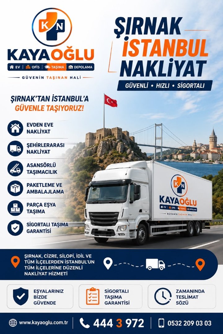 Sirnak-Istanbul-Nakliyat