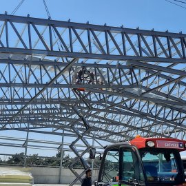 STEEL WAREHOUSE STRUCTURES