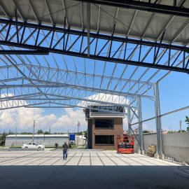 STEEL WAREHOUSE STRUCTURES