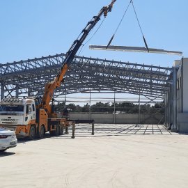 STEEL WAREHOUSE STRUCTURES