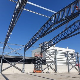 STEEL WAREHOUSE STRUCTURES