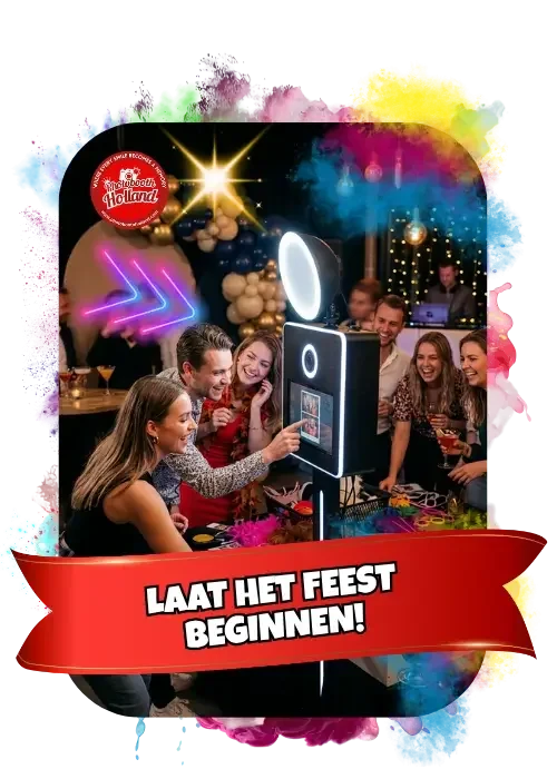 Photobooth huren voor een bedrijfsfeest of evenement in Noord-Brabant
