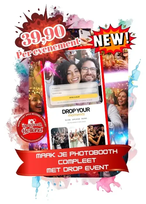 Photobooth Holland Drop Event
