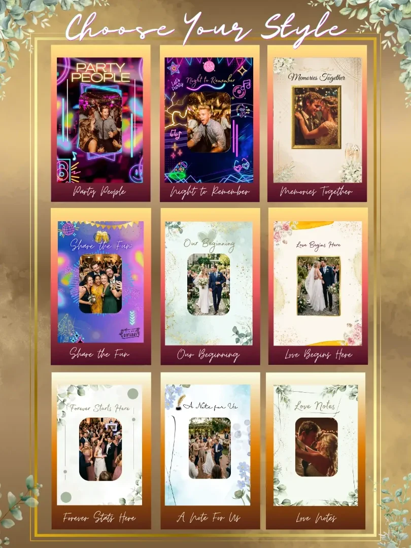 Digitaal gastenboek EventDrop Sharing
