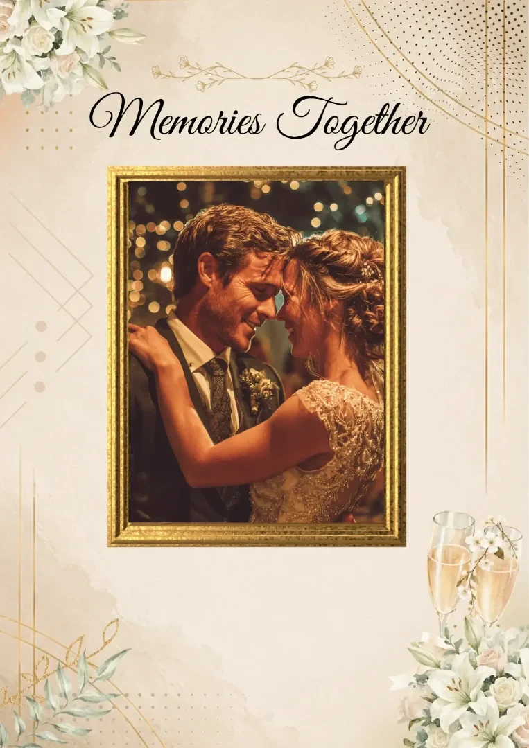 Digitaal gastenboek design Memories Together