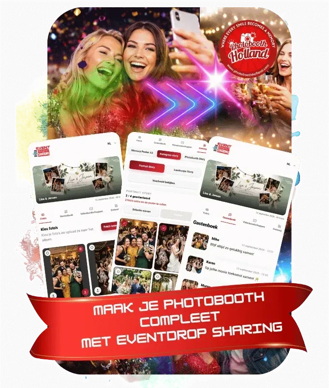 EventDrop Sharing voor evenementen in Nederland en internationaal