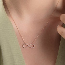 Infinity 925 Gümüş Kolye INF0000KLY127_1