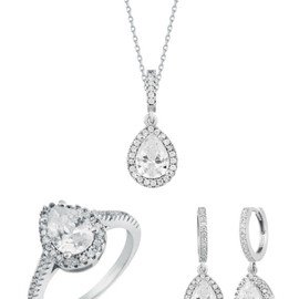 Infinity 925 Gümüş Baget Set INF00000ST714