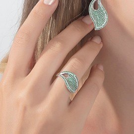 Infinity 925 Zirkon Gümüş Set 5_3