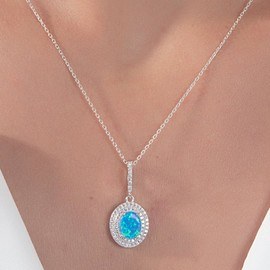 Infinity 925 Opal Gümüş Set 15_1_714