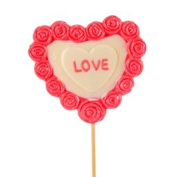 CA-59 CAO 250GR-GÜL ÇERÇEVELİ KALP