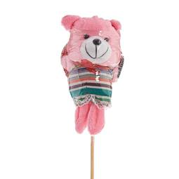 BO-15 BÜYÜK OYUNCAKLI-PEMBE PELUŞ AYICIK