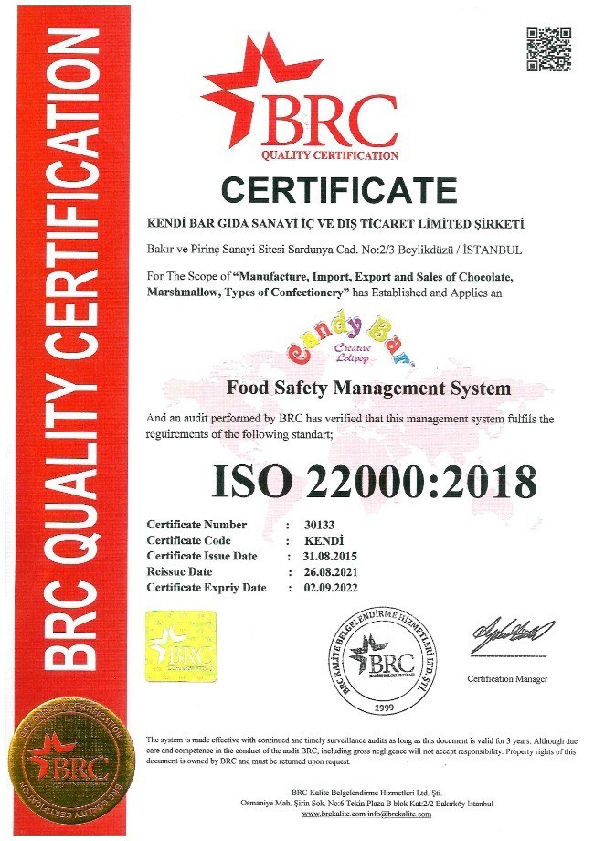 ISO 22000 - İNGİLİZCE - 2022