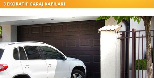 dekoratif garaj kapıları