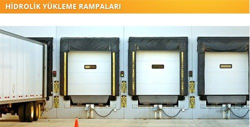 hidrolik yükleme rampaları
