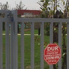 AOSB BAHÇE KAPISI MOTORU