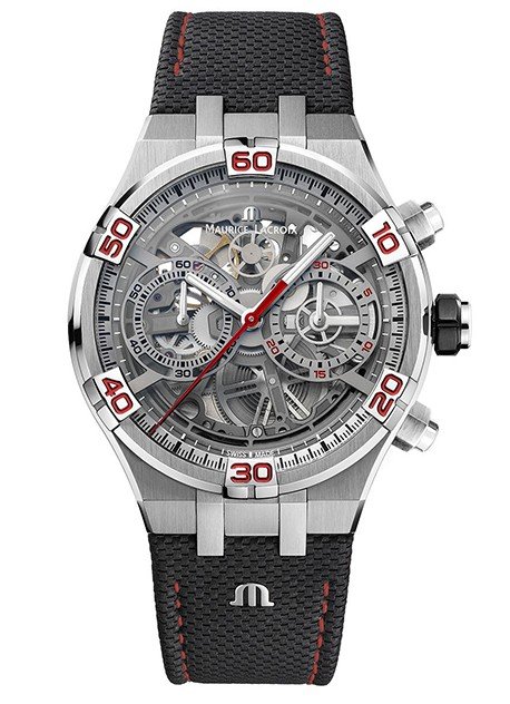 Mauricela Croix Watch AIKON Chronograph Skeleton Automatic Special Edition Mahindra Racing