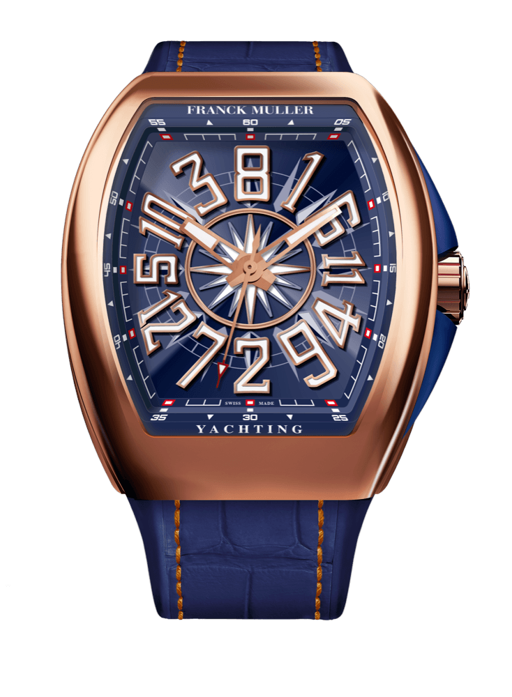 Franck Muller Watch Vanguard Crazy Hours Yachting V 45 CH YACHT (BL)