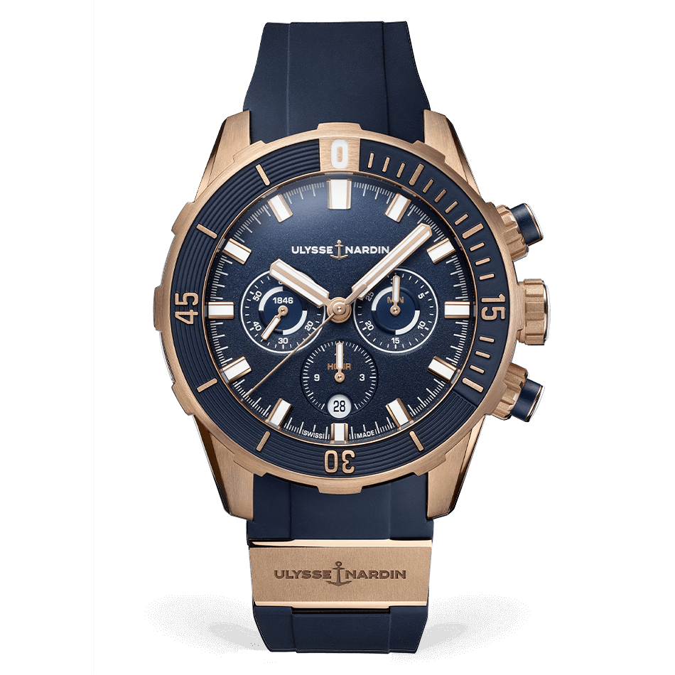 Ulysse Nardin Watch Diver Chronograph 44mm