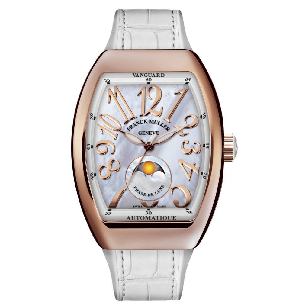 Franck Muller Watch Vanguard Lady Moonphase V 32 SC AT FO L REL MOP